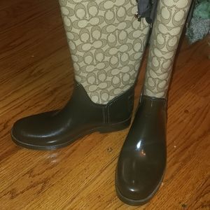 Coach Rain Boots
